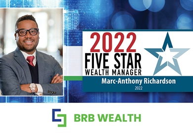 Richmond Magazine's Five Star Wealth Manager award winner for 2022